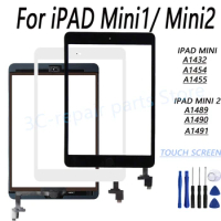 LCD Outer Touch Screen For iPad Mini Mini2 A1432 A1454 A1455 A1489 Touch Glass Screen Digitizer Conector Touch Panel Replacement