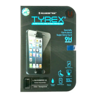 Tyrex + Garansi BlackBerry Z3 Tempered Glass Screen Protector