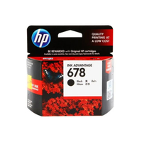 HP ตลับหมึกอิงค์เจ็ท สีดำ HP 678 CZ107AA