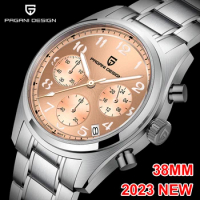 PAGANI DESIGN August 2023 NEW Men's Quartz Watches Sapphire Stainless Steel Waterproof Sports Relogios Masculinos