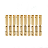 2/5/10 Pairs Gold Plated 5.0mm Banana Plug Bullet Male Female Connector for RC Lipo Battery ESC Motor Model Boat Airplane