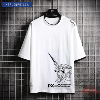 機動戰士高達UC UNICORN獨角獸短袖男純棉情侶T恤休閑寬松上衣服