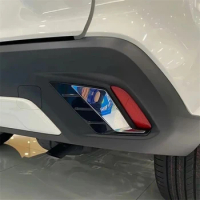 WELKINRY For Toyota Corolla Cross XG10 2020 2021 2022 2023 ABS Chrome Car Tail Rear Head Front Bumper Side Fog Lamp Light Trim