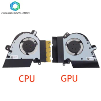 Laptop CPU GPU Cooling Fan For ASUS Zephyrus M15 GU502G GU502GW GU502GU GU502L GU502LWS 13NR0240T02211 13NR02X0T02011