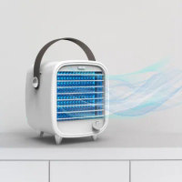 Portable Table Mini Air Water Mist Spray Cooler Personal Air Conditioner Dehumidifier USB Charging Air Cooler Fan