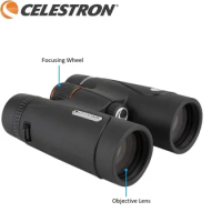 Celestron Trailseeker 10x42/8x42 ED Binoculars High-Index BAK4 Prism Di-Electric Phase-Correcting Coating For Hunters and Boater