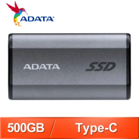ADATA 威剛 SE880 500GB Type-C 外接式固態硬碟SSD《鈦灰》