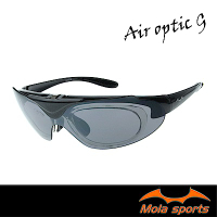 Mola摩拉上掀式運動太陽眼鏡 近視/老花 UV400 小到一般臉型  騎車 高爾夫 跑步
