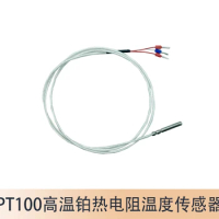 PT100 High Temperature Platinum Thermal Resistance Temperature Sensor 2pieces