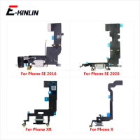 Charger Plug USB Dock Connector Charging Port Flex Cable For iPhone X XS Max XR SE 2020 SE2 SE1 RePair Parts