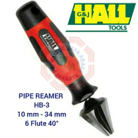 G&J Hall - Pipe reamer HB 3 (10-34 mm) 6 flute - 40°