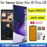 OLED For Samsung Galaxy Note20 Ultra 5G LCD Display SM-N986B/DS Touch Screen Digitizer For Samsung Note20 Ultra LCD Display
