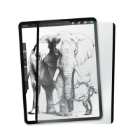 【aibo】iPad Pro 1/2/3適用 磁吸可拆卸類紙膜(附收納夾-11吋)