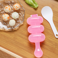 Panas selling''kreatif beras bola membentuk alat Sushi beras Shaker acuan makanan bayi comel beras bola baik profil alat dapur