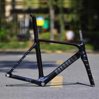 TSUNAMI Aero Carbon Frameset SEABOARD FA06 700C Fixed Gear Bike Frame 52cm High Quality Single Speed Bicycle Frame Cycling Parts