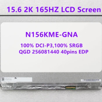 165Hz Laptop LCD Screen Panel N156KME-GNA Slim LED Matrix 40pins For Asus ROG Zephyrus G15 GA503Q Display QHD