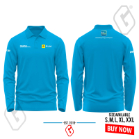 polo shirt pln mobile bumn panjang / baju kerah pln mobile akhlak bumn longslevee