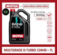 DẦU NHỚT DÀNH CHO XE OTO MÁY DẦU MOTUL MULTIGRADE D-TURBO 15W40 DUNG TÍCH 7L