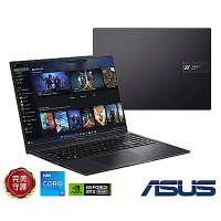 ASUS K3605ZF 16吋入門電競筆電 (i5-12500H/RTX2050 4G/8GB/512G/搖滾黑/Vivobook 16X)