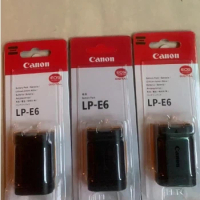 Original LP-E6 Camera Battery for Canon EOS R 5D Mark IV III 5DS 5DSR 6D 5D 7D Mark II 90D 80D 70D 60D 60Da Batteries