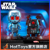 HotToys COSB1077 Star Wars Red Big Eyes Metallic Color Mechanical Feel Shell Height 10cm Edition Genuine Cosbaby Mini Collector