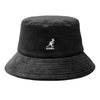 【KANGOL】CORD 燈芯絨漁夫帽(黑色)