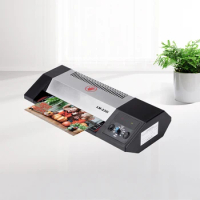 A3 Laminator Hot&amp;Cold Laminating Machine Metal Laminator for Commercial Home Office Supply Equipment