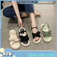 รองเท้าผู้หญิง 35-43 ไซส์ รองเท้าแตะผู้หญิงใหม่ เหมาะสำหรับฤดูร้อนและนักเรียนนอกบ้าน รองเท้าแตะโรมัน