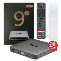 Svi cloud 9P Android TV Box 2023 4+64GB Smart AI Voice Remote Ultra HD 2.4/5.8G WiFi Overseas Version