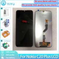 Original 6.5" For Nokia C20 Plus LCD TA-1388 TA-1380 Display Touch Screen Tested Digitizer Assembly Replacement Parts