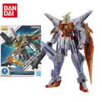 Bandai Original Model Kit Anime MG THE GUNDAM BASE LIMITED GUNDAM KYRIOS (CLEAR COLOR) Action Figures Toys Gifts for Children