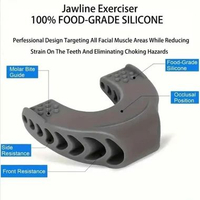 ILAMVIE Alat Latihan Rahang Silicone Jaw Trainer Mastic Ball - Perkuat Otot dan Pertegas Rahang, Nya