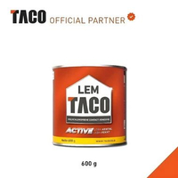 Lem Kuning TACO Active Serbaguna High Quality 600gram | Lem Kuning Taco HPL Lantai Kayu Vinyl LEM TA