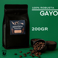 KOPI ROBUSTA GAYO ACEH//KOPI ROBUSTA 200gram//ROBUSTA BUBUK//ROBUSTA BIJI