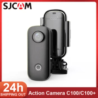 SJCAM C100 Plus Action Camera 4K 30M Waterproof 2.4G WiFi Action Sport action cam EIS bicycle helmet motorcycles