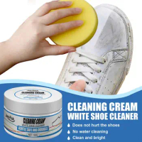 White Shoe Cleaning Cream Multifunctional Cleaning Whitening Maintenance Of Sports Shoes Cleaning Kit Shoe Cleaner Sneaker Clean