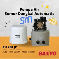 Pompa Air Sanyo PH-258 JP Automatic Sumur Dangkal otomatis made in Japan