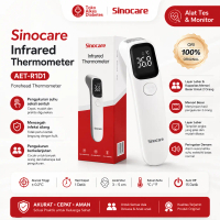 Sinocare Termometer Infrared AET-R1D1 6x Lebih Sensitif 32 Memori 2 Indikator LED
