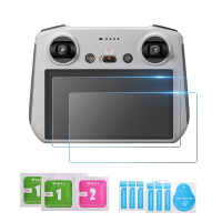 大疆DJI無人機配件帶屏RC2遙控器高清鋼化膜MINI3/4PRO/AIR 3/Neo【博野五金】