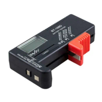 BT-168D Digital Voltage Tester Battery Meter Cell C D Battery Power Measure Checker Electronic for 9V 1.5V 2A 3A Test Capacity