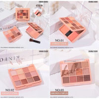 พร้อมส่ง SIVANNA HF178 ซีเวนน่า อายแชโดว์มินิเซต อายแชโดว์ 12 สี+ชั้นล่าง บลัชออน ไฮไลท์ คอนทัวร์