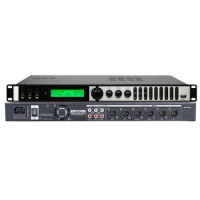 Professional Processor KX-9600 Digital Audio dsp Processor 2 input 6 output Signal LED Equalizer Karaoke ktv System Processor