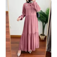 Baju GAMIS HERA DRESS WANITA PINK