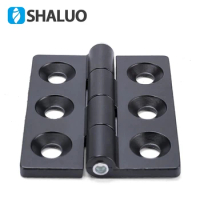 6 Holes Generator Gate hinge For Sound Proof Genset Parts Thickness 5mm