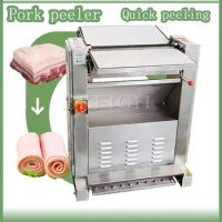 Factory Price Electric Meat Cutter, Pork Skin Cutting Machine, Goat Skin Peeling Machine