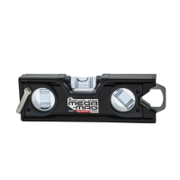 【SHINWA 鶴龜】3倍強力水平尺附磁150mm 迷你水平尺(73133)