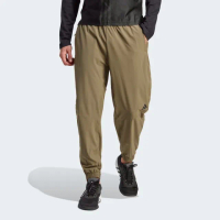 【adidas 愛迪達】D4T PS Pants 男 長褲 錐形褲 運動 訓練 健身 吸濕排汗 彈性褲口 橄欖綠(HY3793)