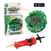 Beyblade 戰鬥爆旋陀螺 B121 超Z三頭犬 超刃勇士 極地銀狼 戰鬥陀螺 合金組合爆裂陀螺帶發射器