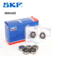 SKF 100% Original Import Bearings MR84ZZ L-840ZZ 4*8*3mm Miniature Ball Bearing ABEC-7 High Speed Metal Rubber Cover Cages