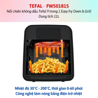 FW501815 Nồi chiên không dầu Tefal Easy fry Oven & Grill (11L) - 2050W - Hàng chính hãng - Bảo Hành 